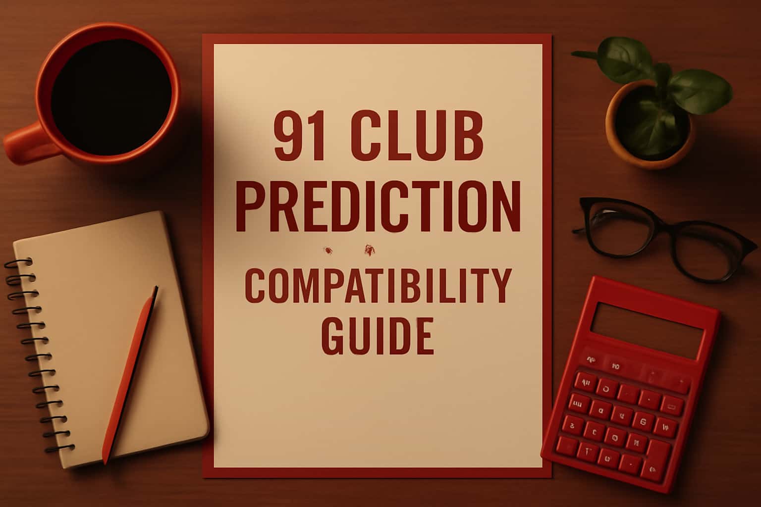 An informational visual representation of the 91 Club Prediction Compatibility Guide.