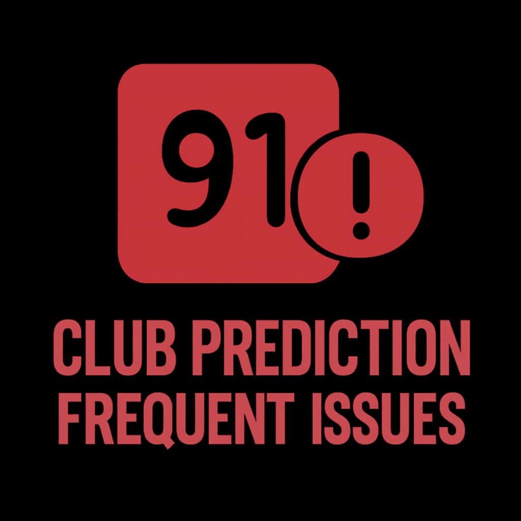 An icon symbolizing support resources for 91 Club Prediction Frequent Issues.
