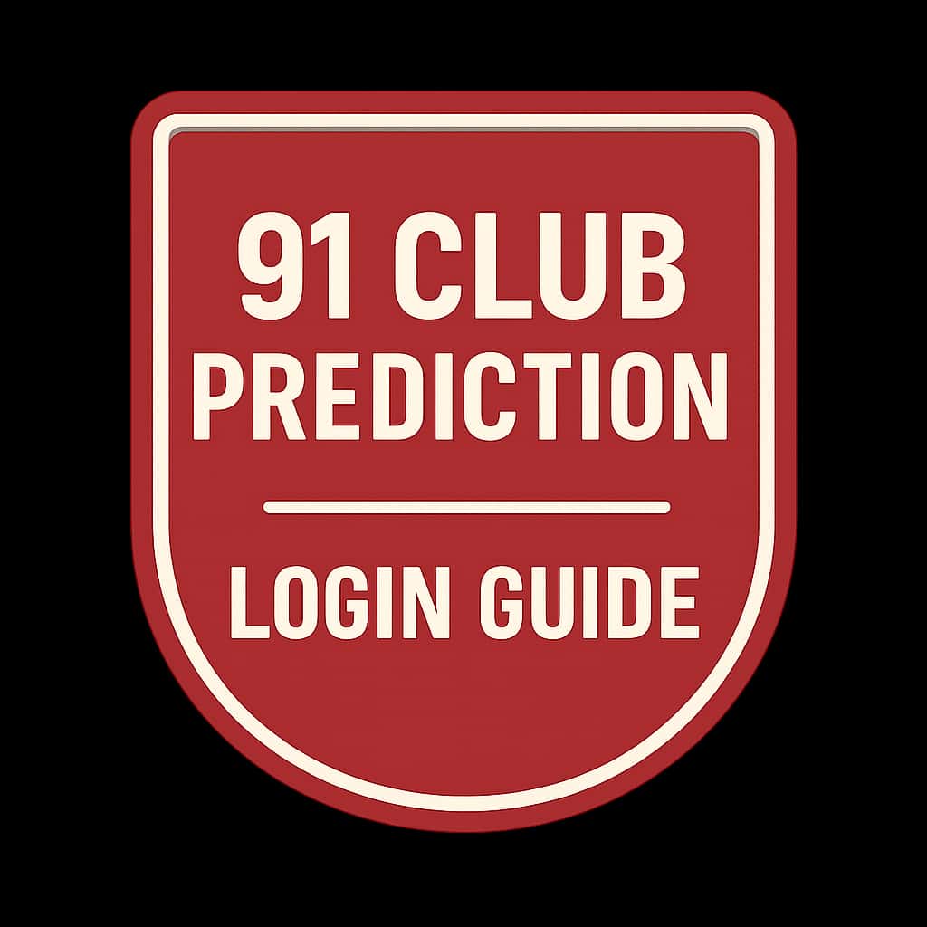 An icon representing the 91 Club Prediction Login Guide.