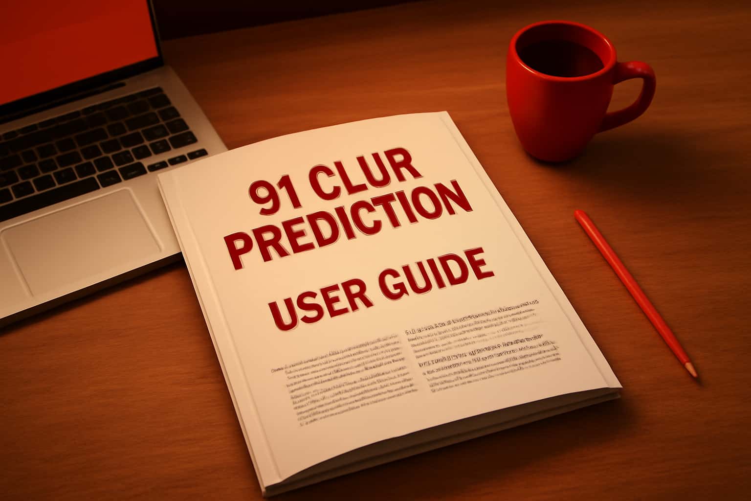 Informational visual representation of the 91 Club Prediction User Guide.