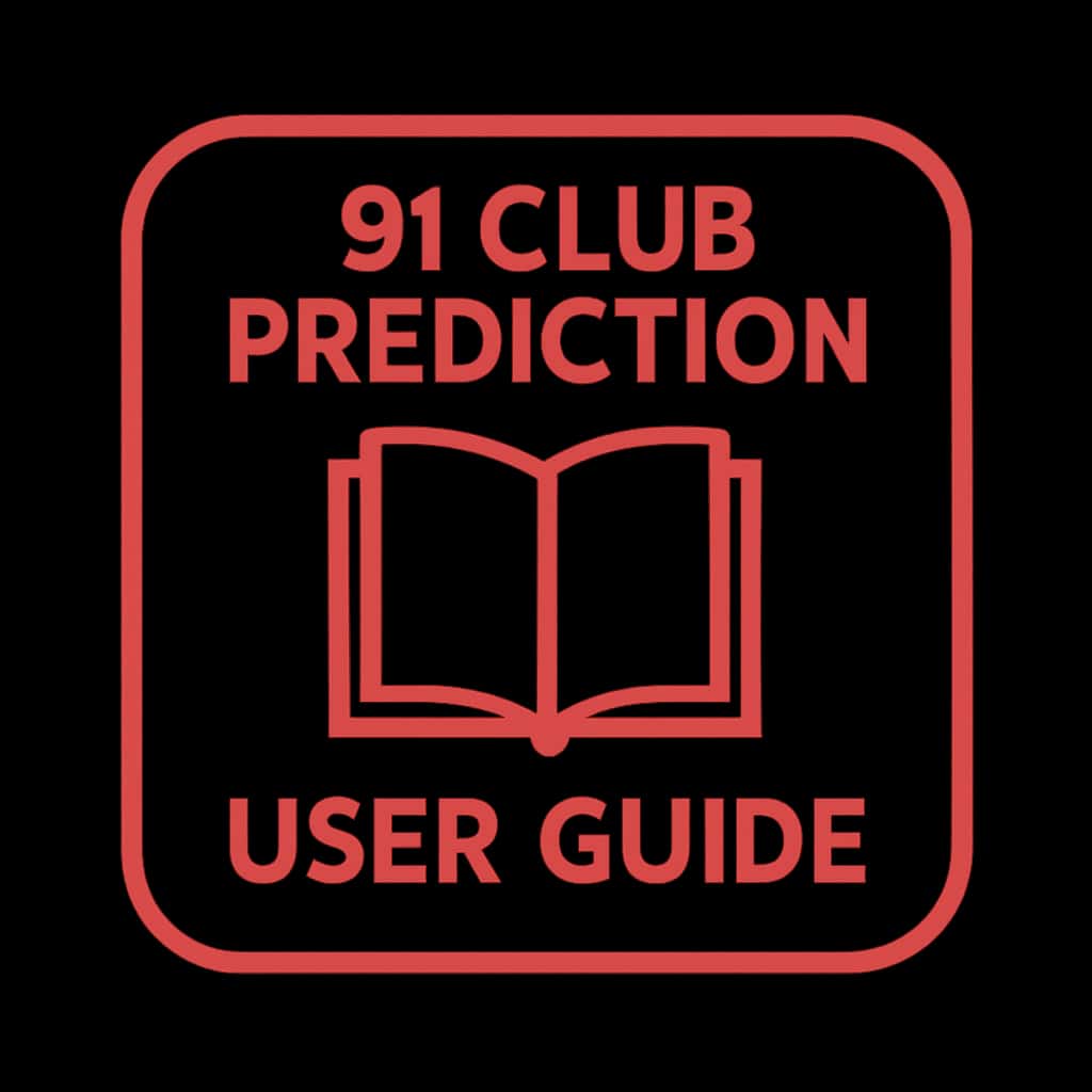 Icon depicting the 91 Club Prediction User Guide.