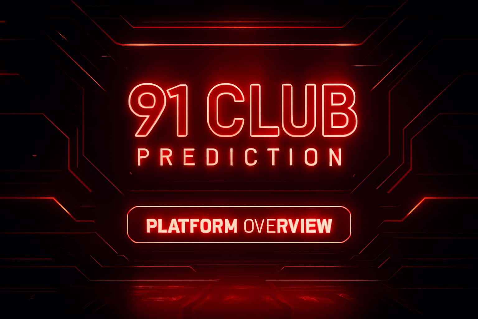 Futuristic 3D platform background