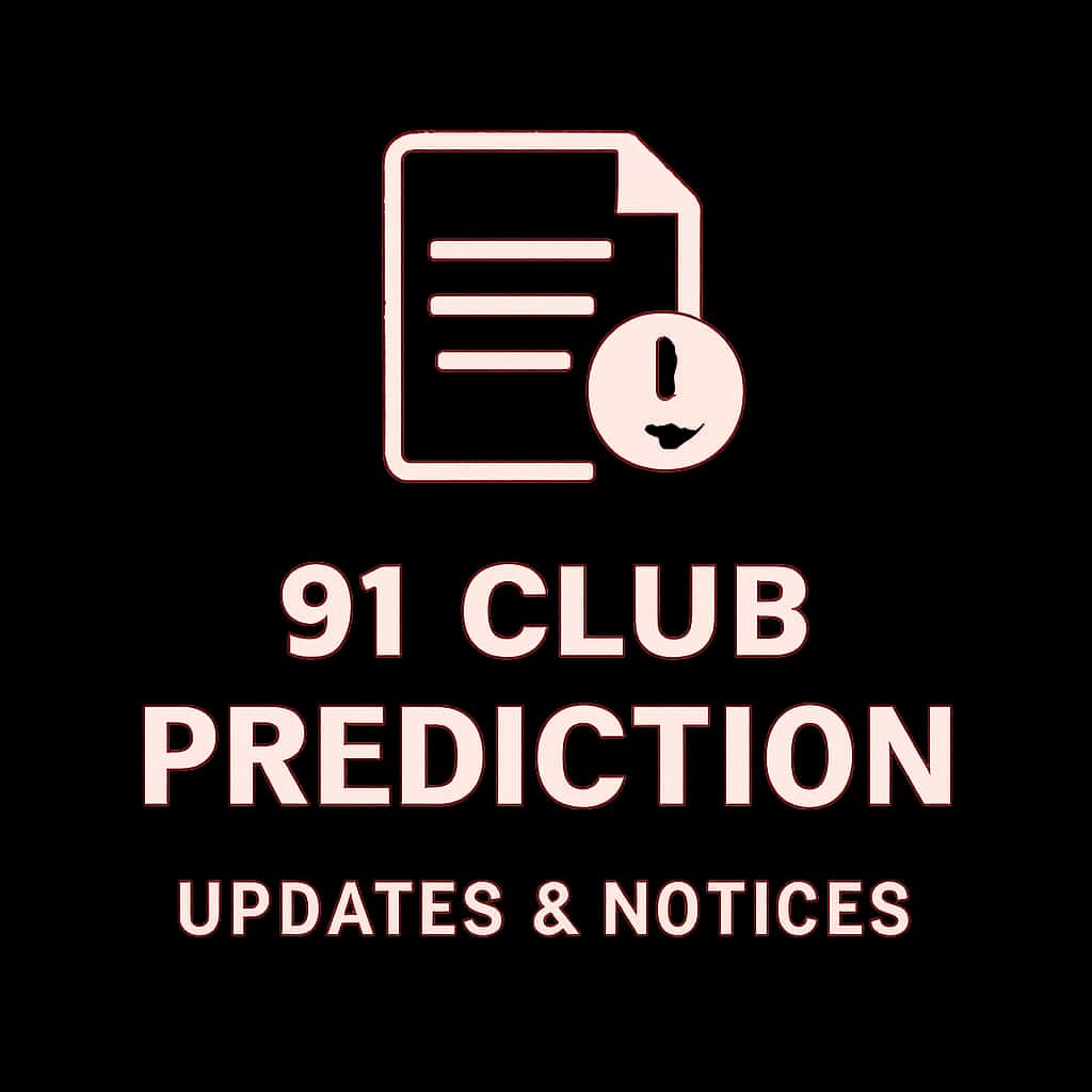 An icon symbolizing guidance and updates for the 91 Club Prediction platform.